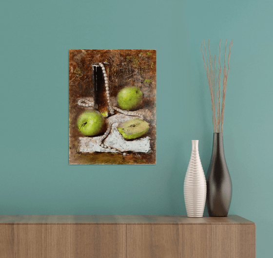 Retro Apple Still Life