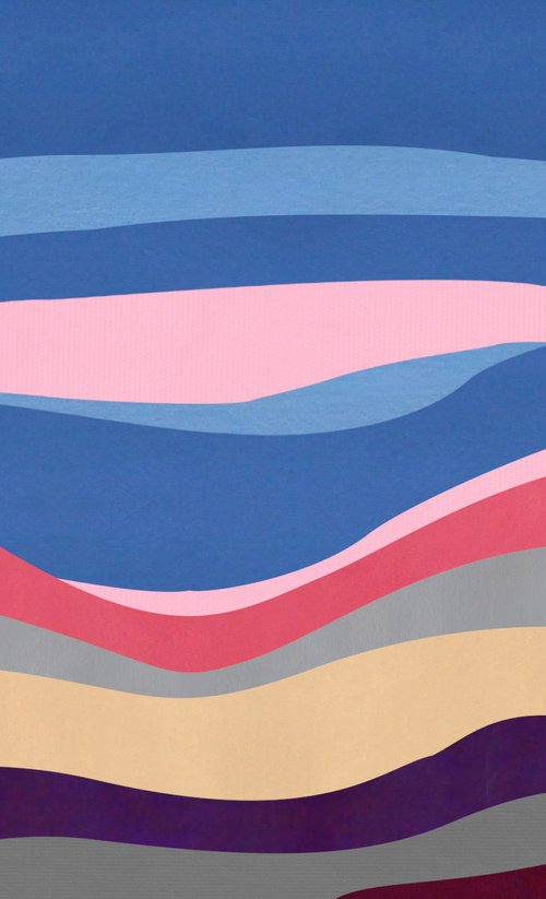 Abstract Landscape #04 by Marina Krylova