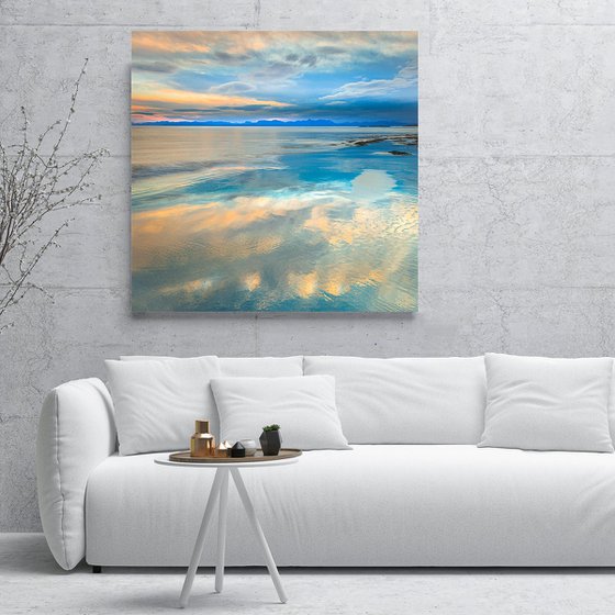 Impressionist Seascape - Reflecting on Blue