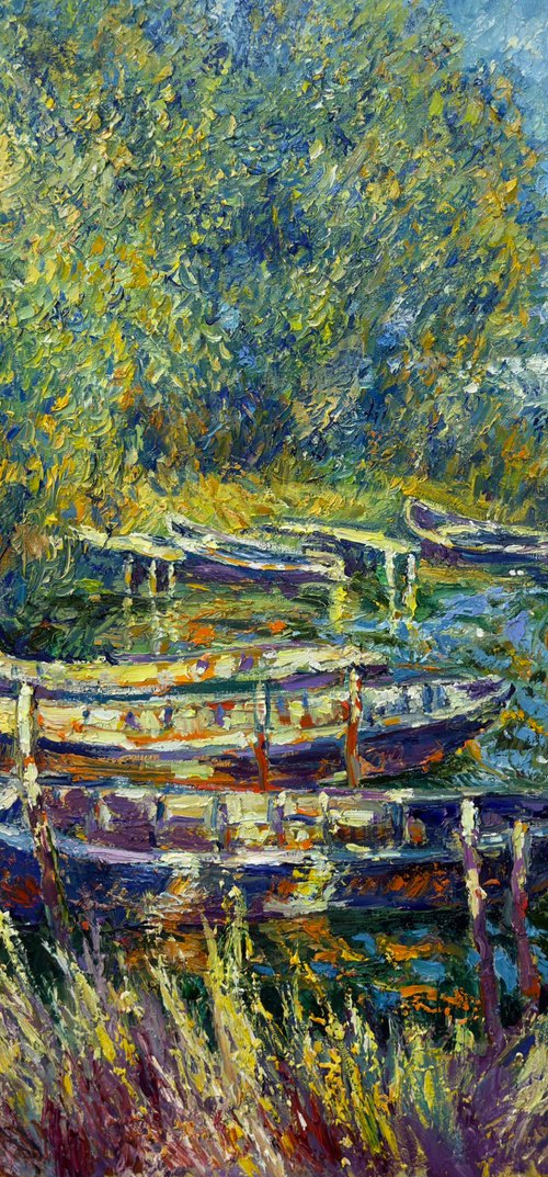 Evening on the Danube by Andrii Chebotaru