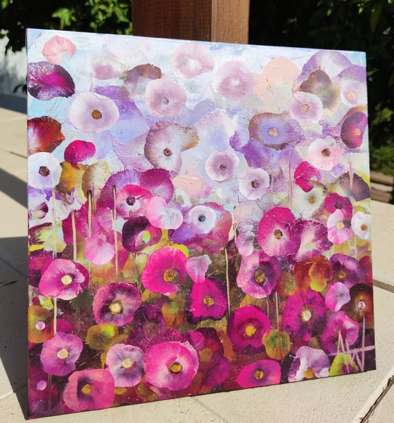 Pink Petal Landscape