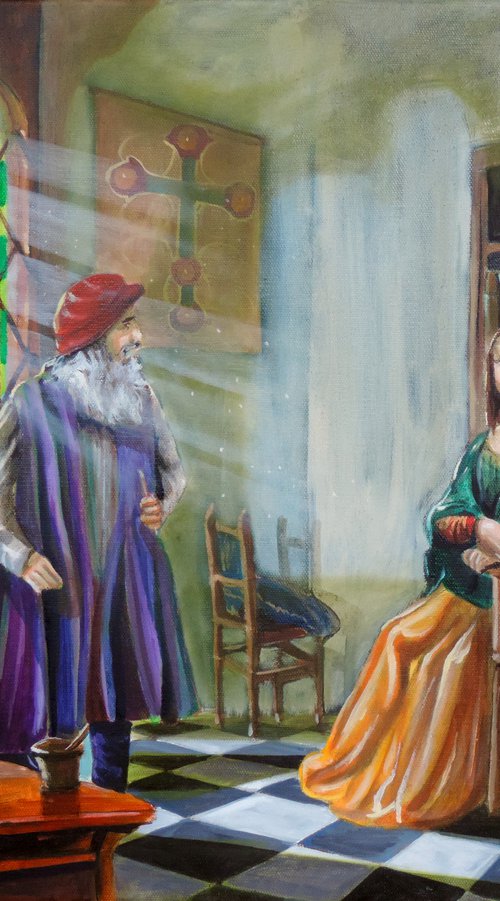 Leonardo Da Vinci and The Mona Lisa by Gordon Bruce