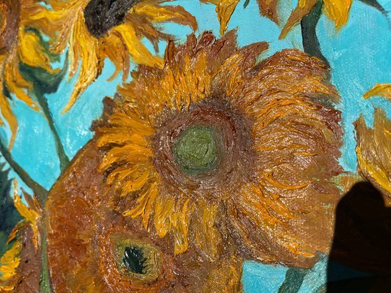 Van Gogh's sunflowers