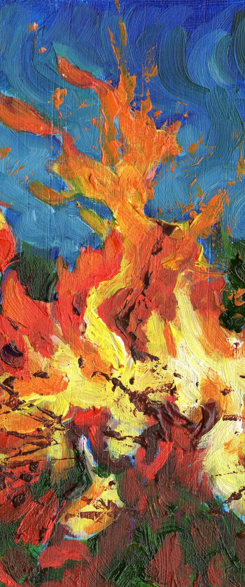 Small Fires #18 by Mary Kemp