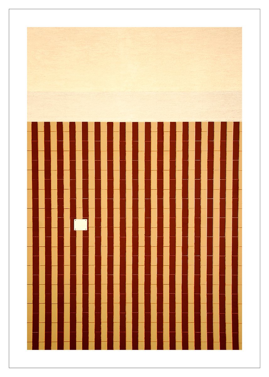 Geometric Abstract Photograph By Beata Podwysocka, 20 X 28, Wallscape 58, Original Artwork