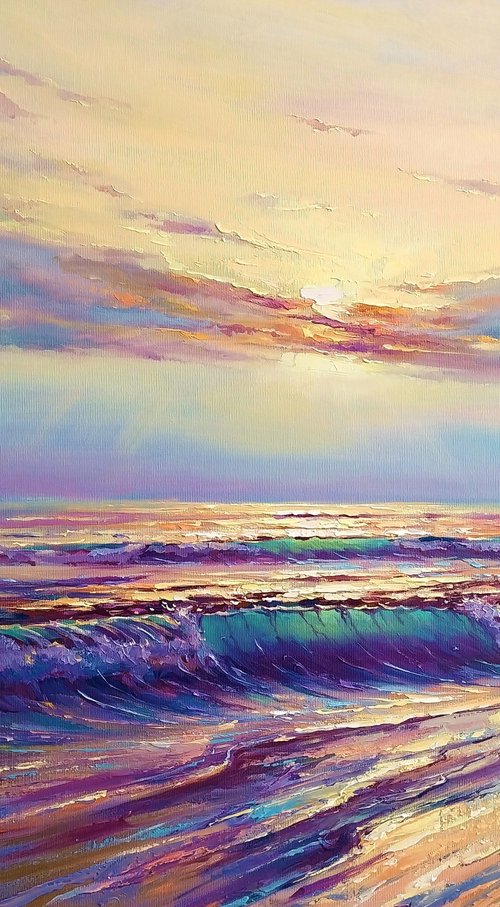 Morning seascape by Andrej  Ostapchuk