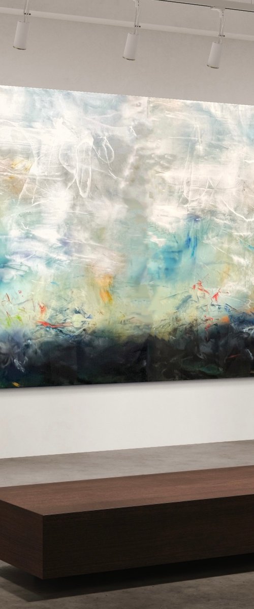 Soul Searching (XL Diptych 96x60in) by Robert  Tillberg