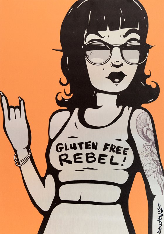 Gluten Free Rebel (Unique Gold / Silver version)