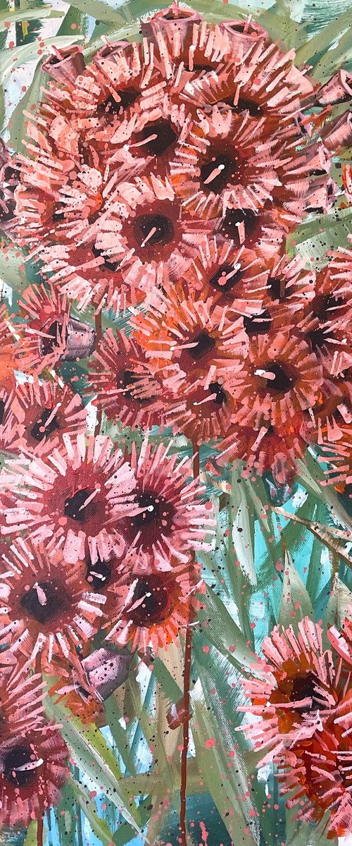 Great Days Start Today- Eucalyptus Blossoms by HSIN LIN