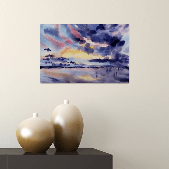 Seascape painting