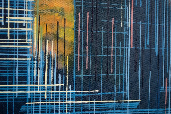 London Skyline Sunset