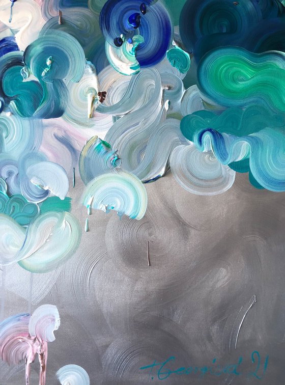 'Oceanum spiritus' - 60x40"