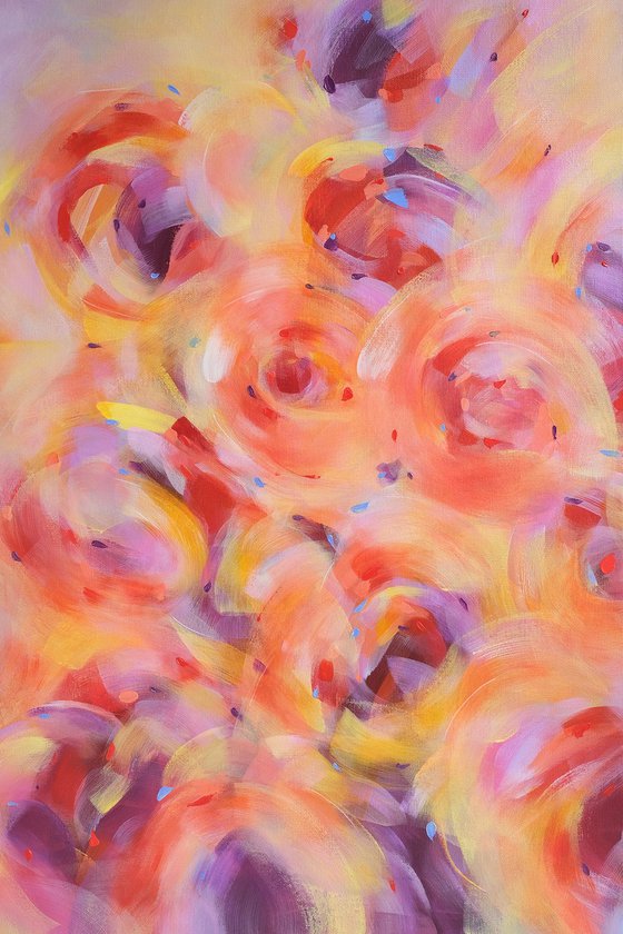 Abstract roses