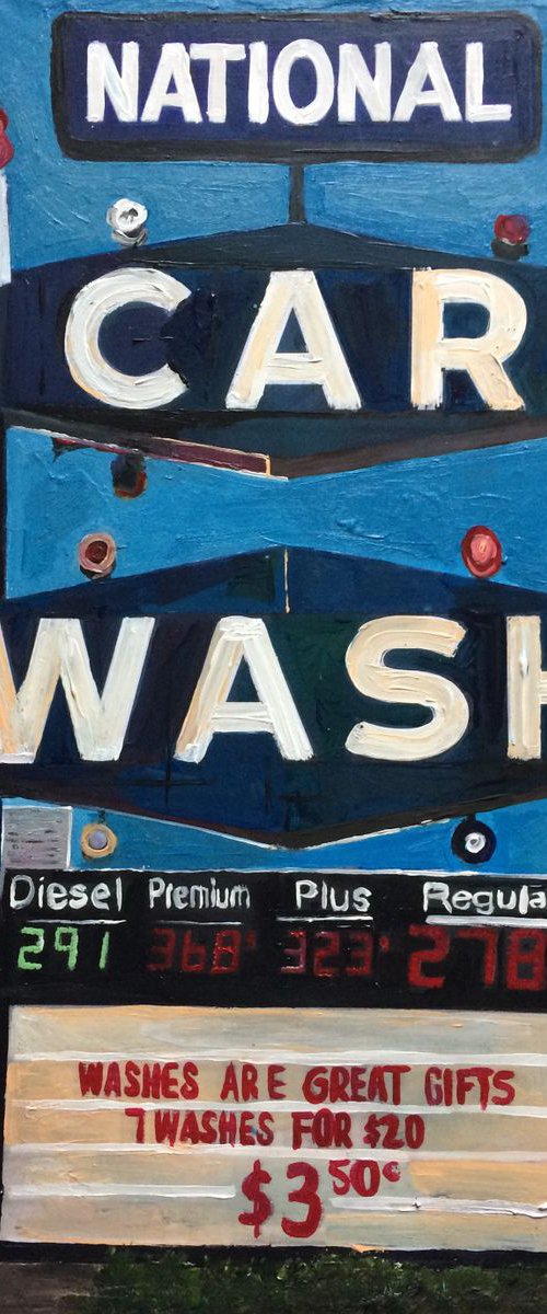 America, Car Wash by Andrew  Reid Wildman