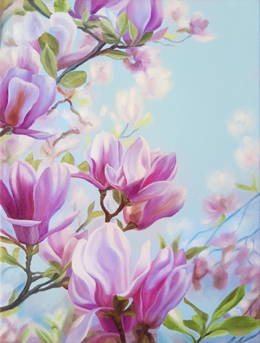 Magnolia by Anna Steshenko