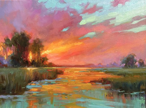"Ignited Dusk"