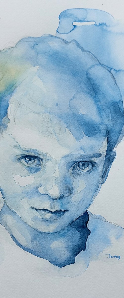 Boy blue by Dunja Jung