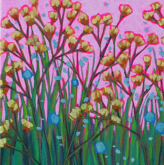 Yellow Blooms on a Sunny Day