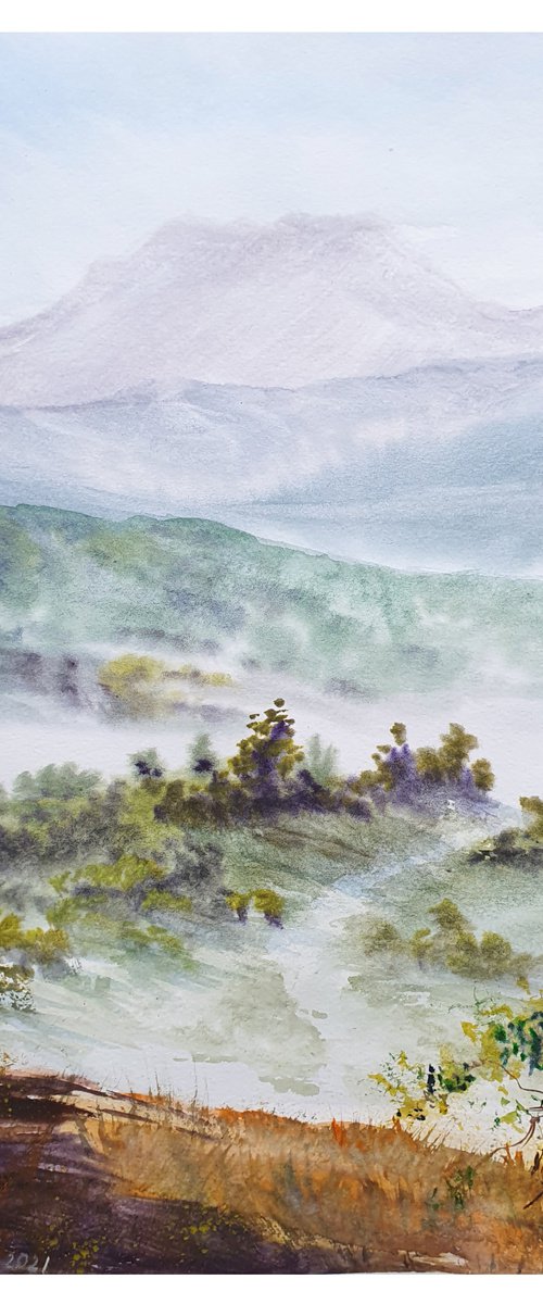 Mountain Path by Yulia Schuster