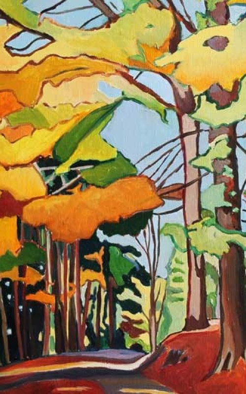 Up Cwmdonkin  by Emma Cownie