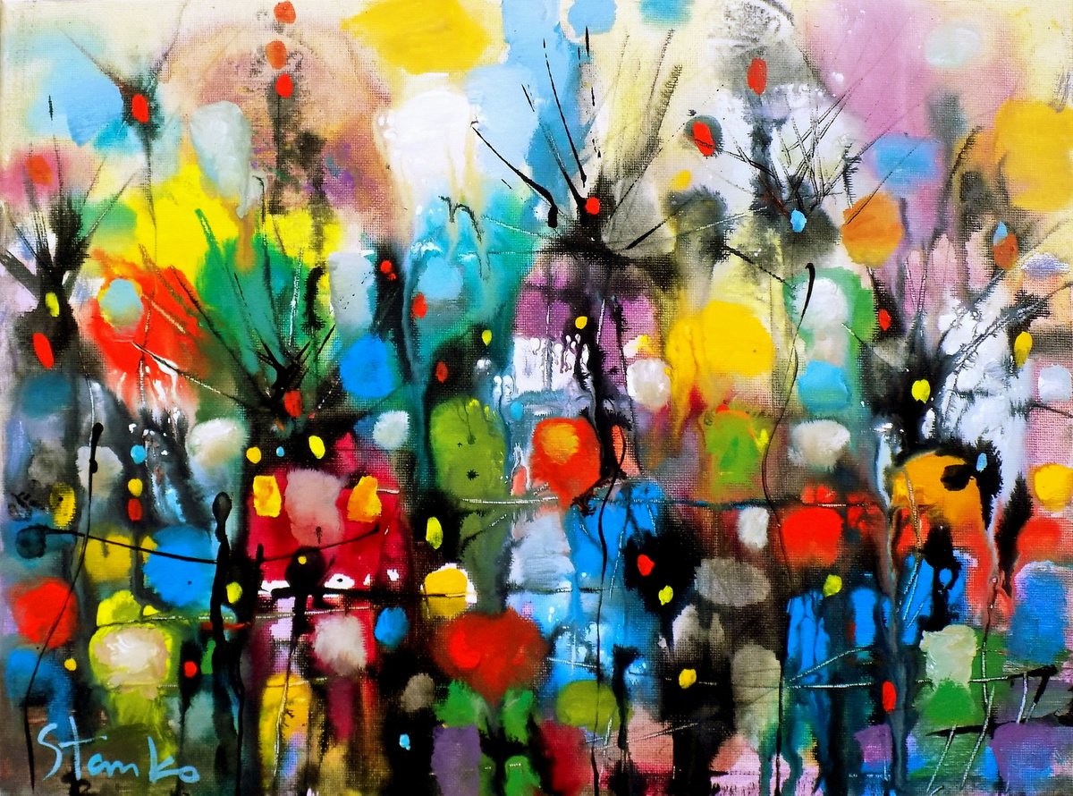  Just Rainy-Lxxviii By Stanislav Bojankov, 16 X 12, Artwork For Sale On Artfinder