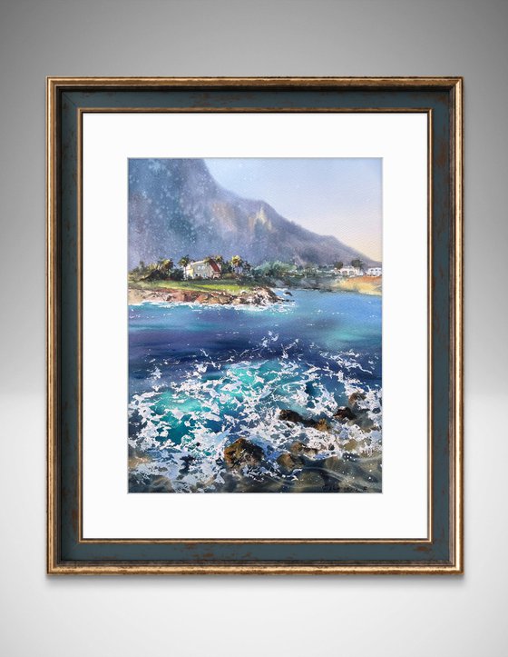 House on the coast of Cyprus