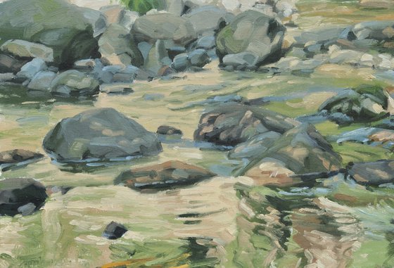 Rocks in the river