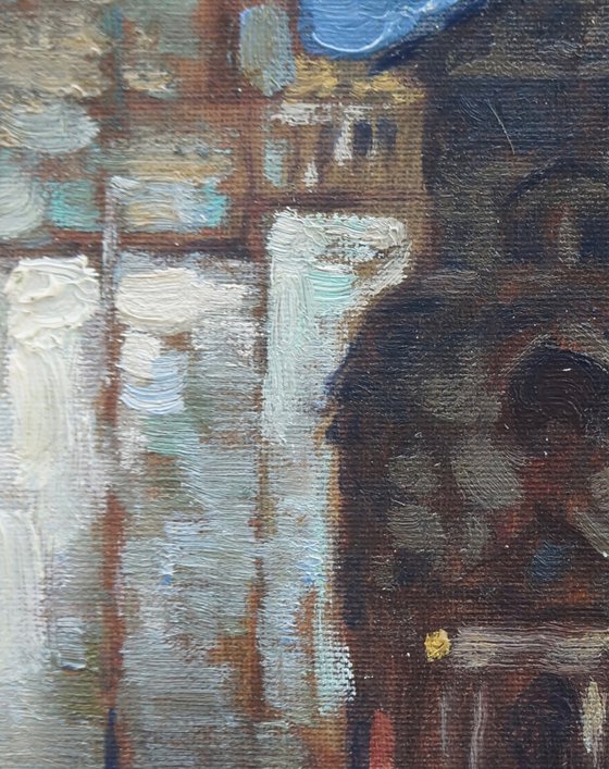 Night in Tubingen Germany