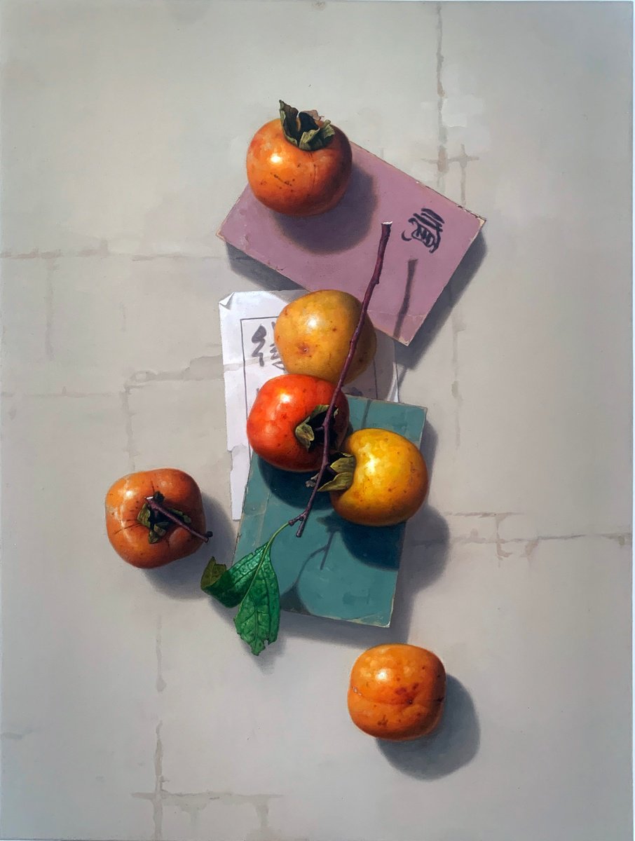 Photorealistic Oil Painting , Realism Still Life C166 By Kunlong Wang, 24 X 31, Artwork For Sale On Artfinder
