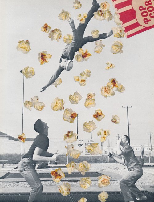 Air Popped Popcorn by Gina Ulgen