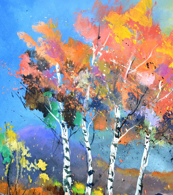 Rich autumn colors