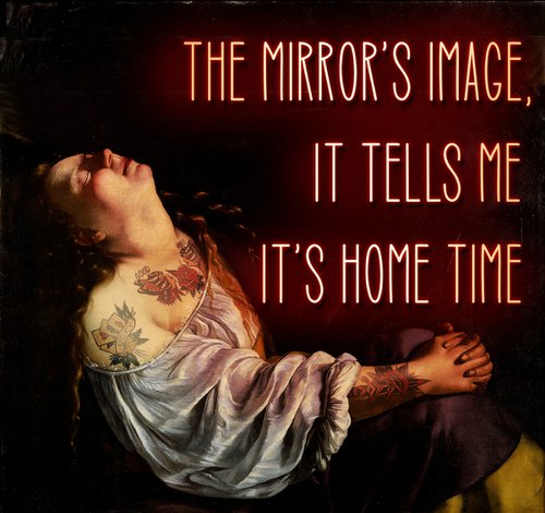 The mirror's image, it tells me it's home time by Slasky
