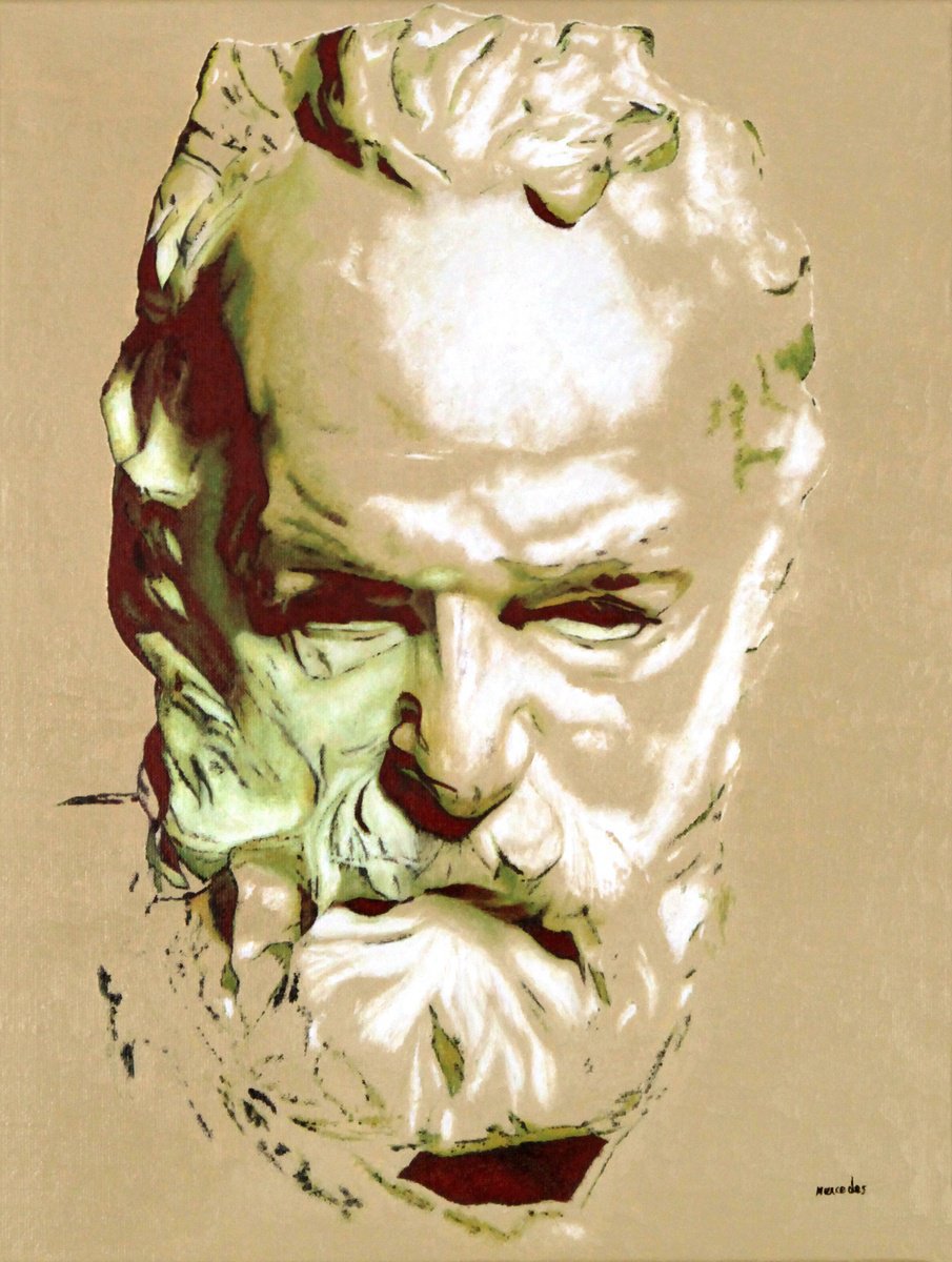 Inspir du Victor Hugo de Rodin by Mercds Soret