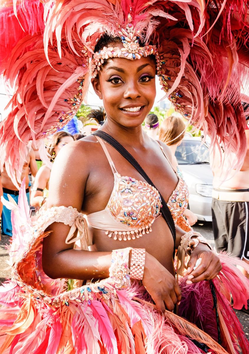 2k14 Port of Spain Carnival I (42x59cm) by Tom Hanslien