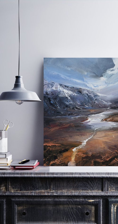 " Agartha - Southern glacier " by Ivan  Grozdanovski