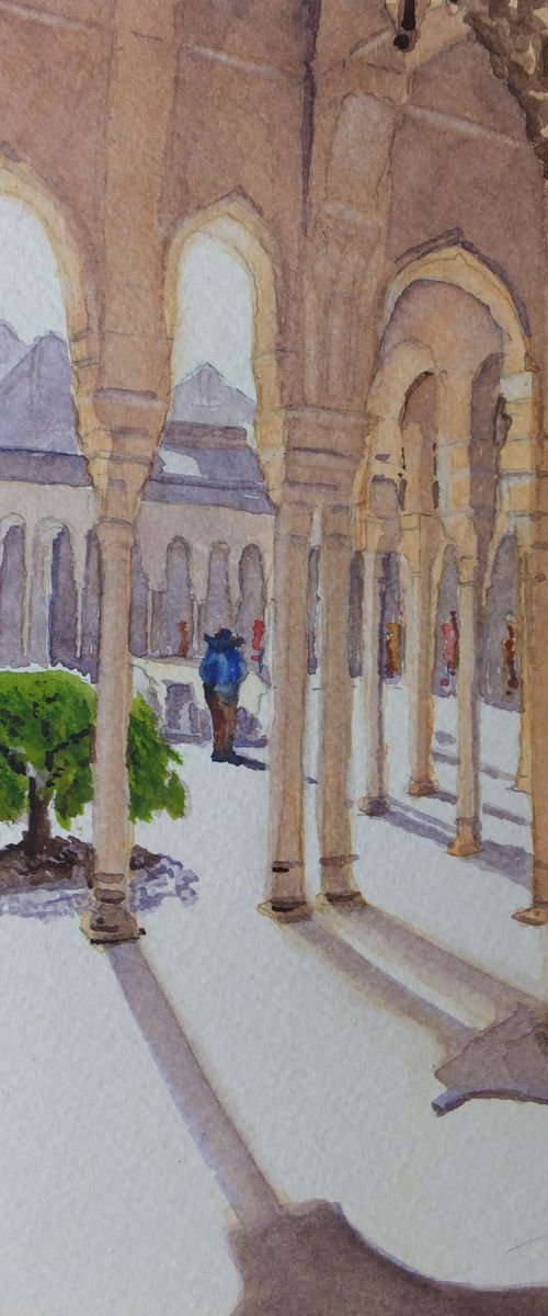 Walking Round the Alhambra by David Harmer