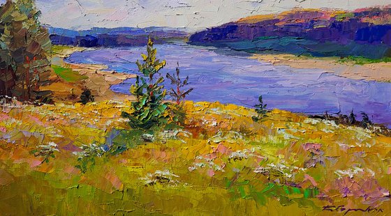 View of Fields by the River