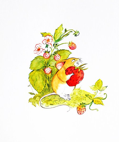 Strawberry by Irina Poleshchuk