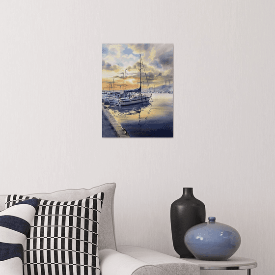 Golden Hour at the Pier