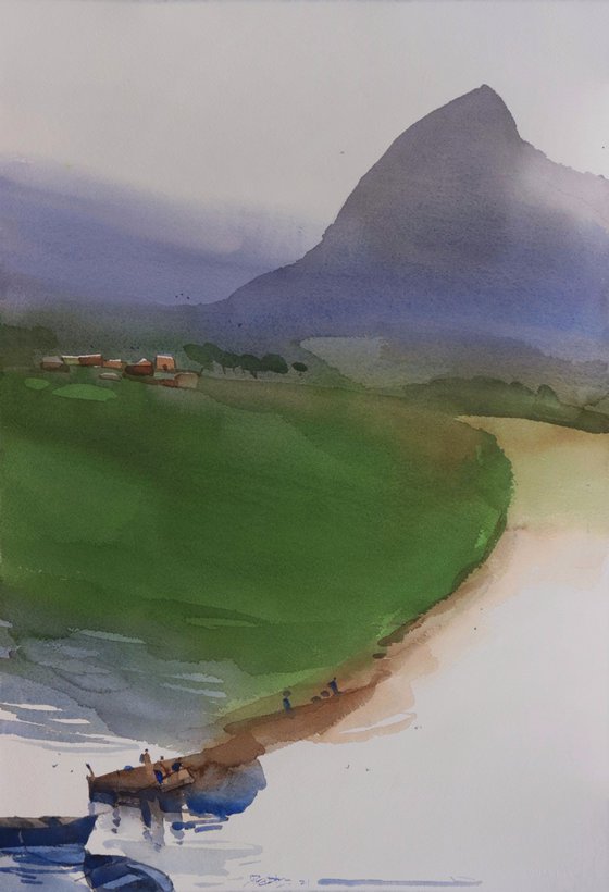 Reaching ethereal landscape