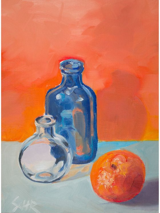 Bottles & Orange