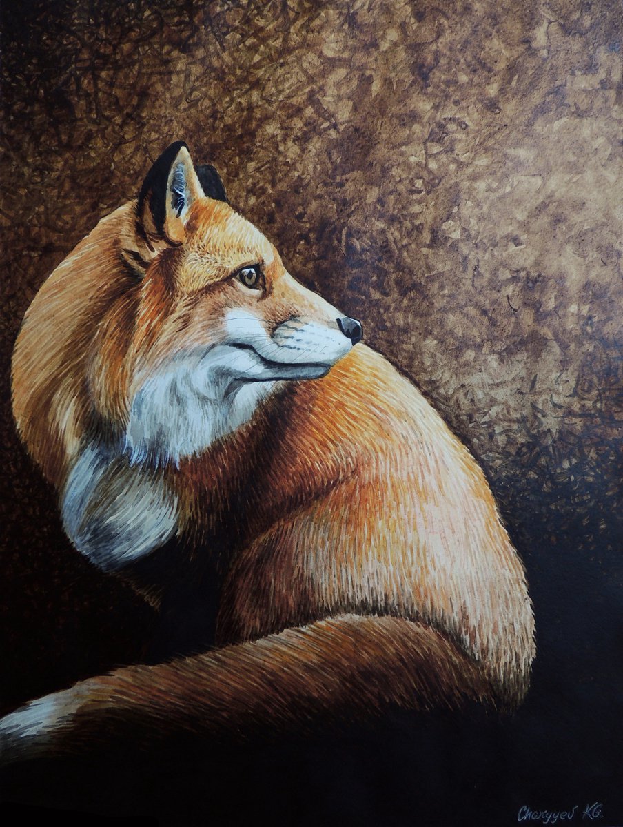 fire Fox by Kakajan Charyyev