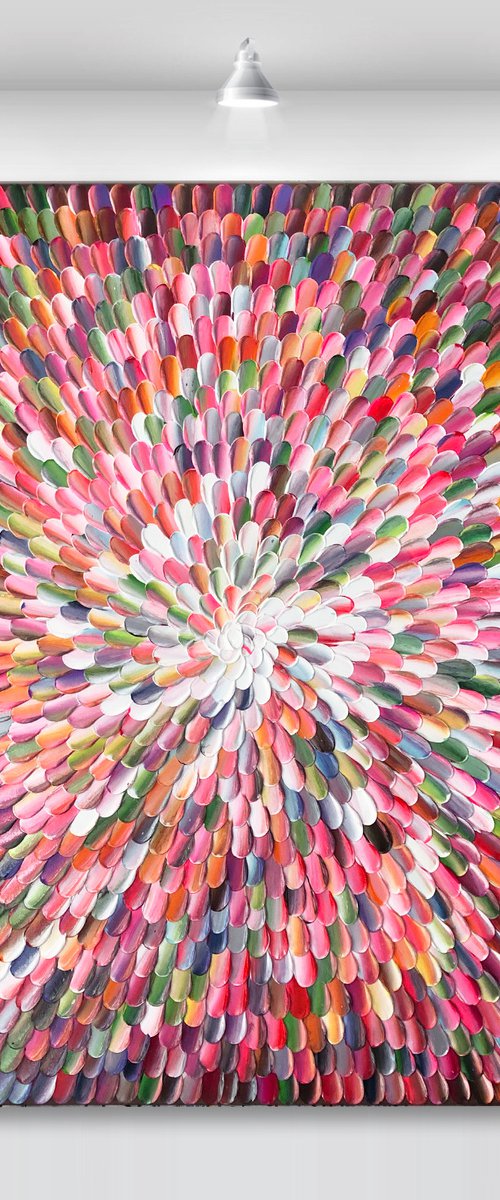 ‘Agathe VIII' - 40x40" by Tatiana Georgieva