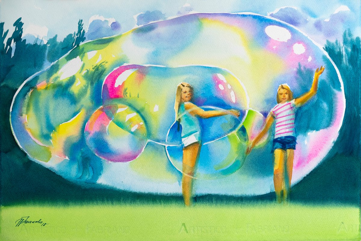 Magic Bubbles by Natalia Ushakova