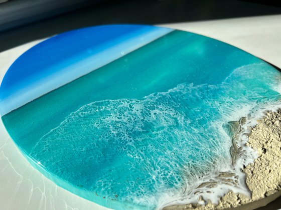Ocean waves #43 Seascape painting