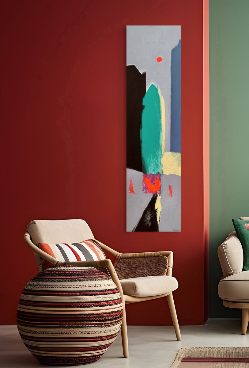  Calm Composition 3 By Evgen Semenyuk, 12 X 43, Artwork For Sale On Artfinder