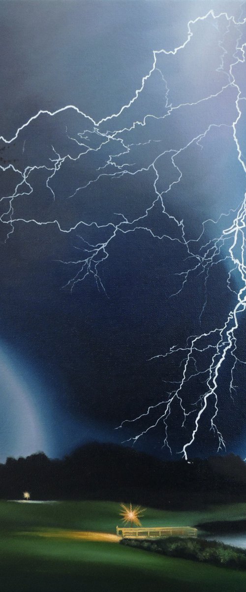 Spring thunderstorm by Kakajan Charyyev