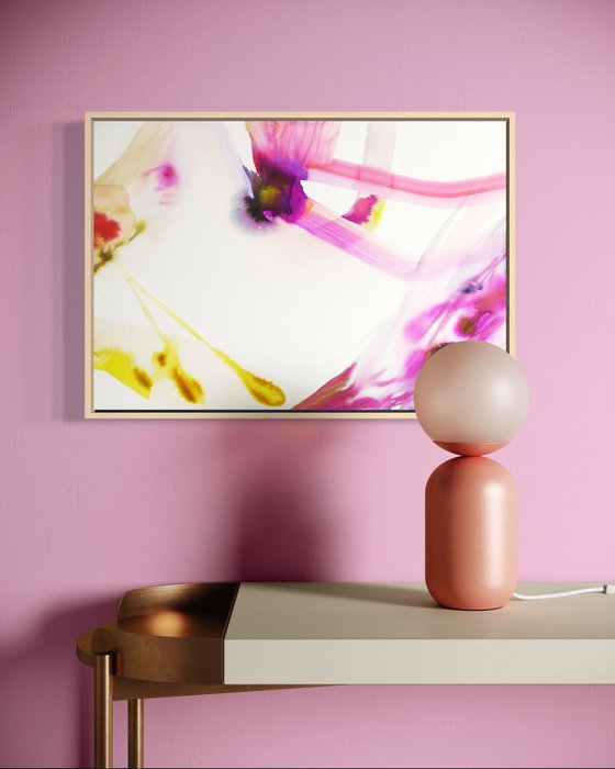 Innesti 24 - Abstract floral watercolor