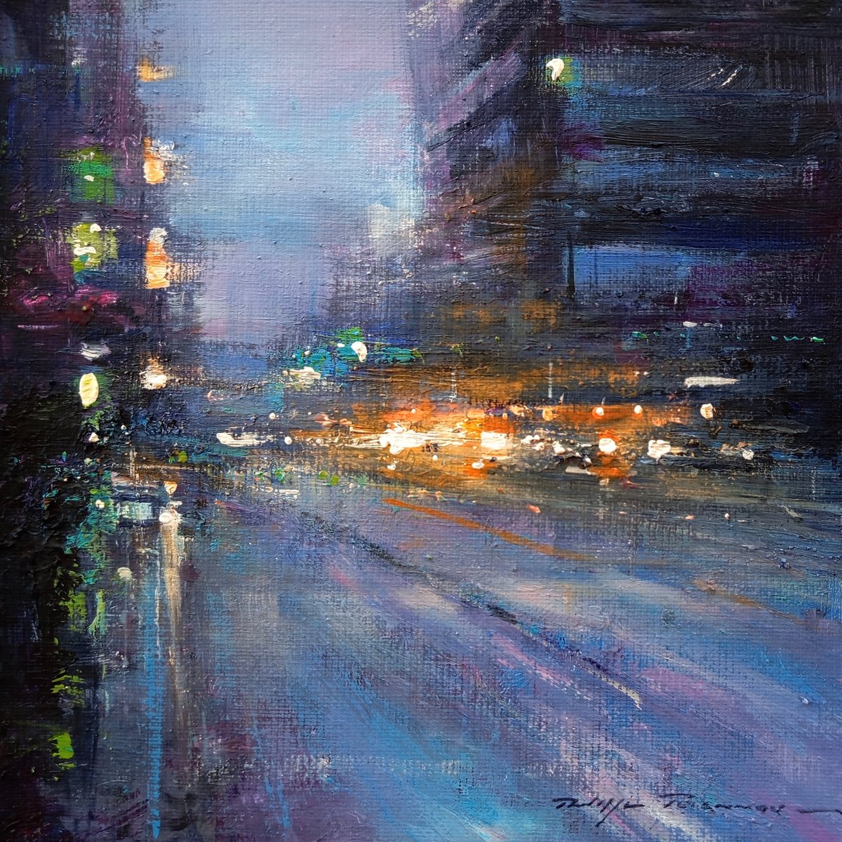  Impressions Urbaines N° 2234 By Philippe Perennou, 8 X 8, Artwork For Sale On Artfinder