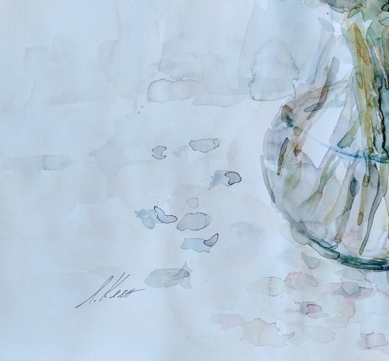 Delphinium 50x65 cm 2025